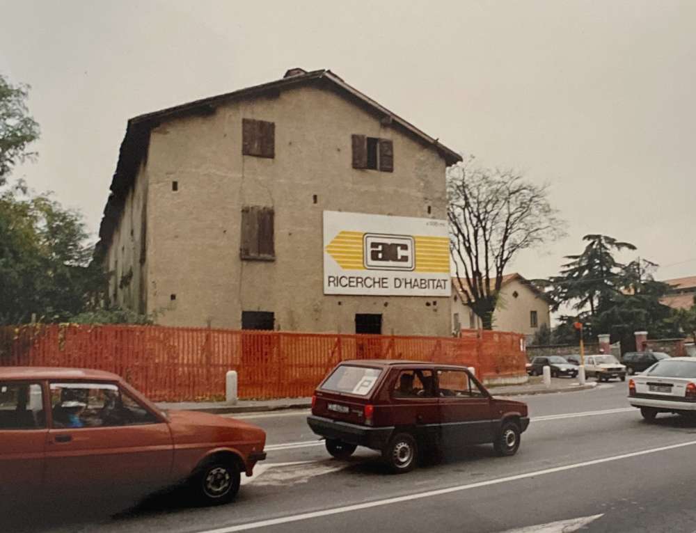 Lavori in corso a
Cernusco Lombardone, 1995